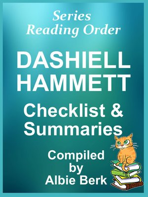 cover image of Dashiell Hammett